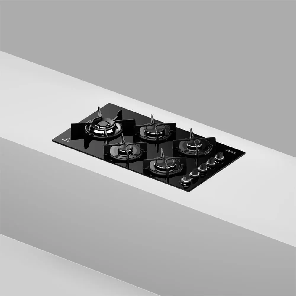 Kit Cooktop 5 Bocas a Gás Expert (KE5GW) + Forno de Embutir Elétrico 80L Expert (OE8EW) Electrolux