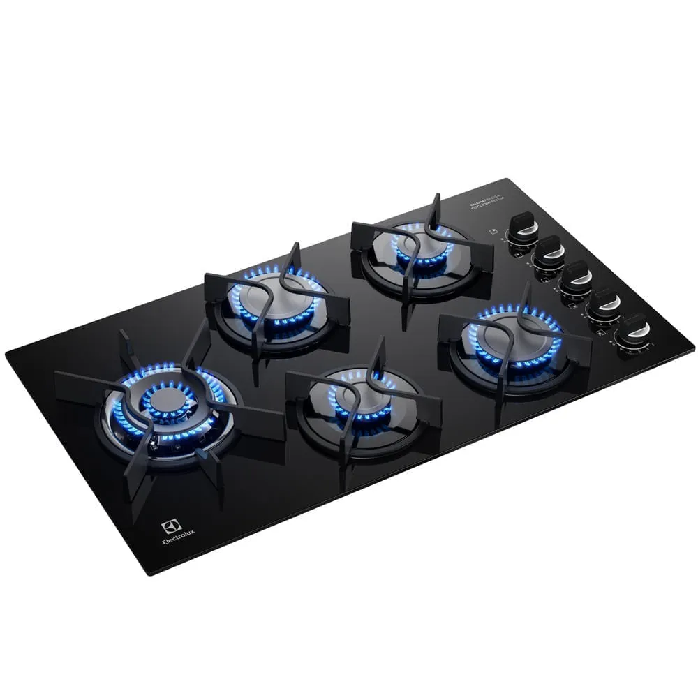 Kit Cooktop 5 Bocas a Gás Expert (KE5GW) + Forno de Embutir Elétrico 80L Expert (OE8EW) Electrolux