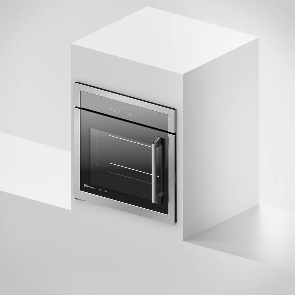 Forno de Embutir Electrolux Elétrico 80L Home Pro com Grill Inox (OE9XT)
