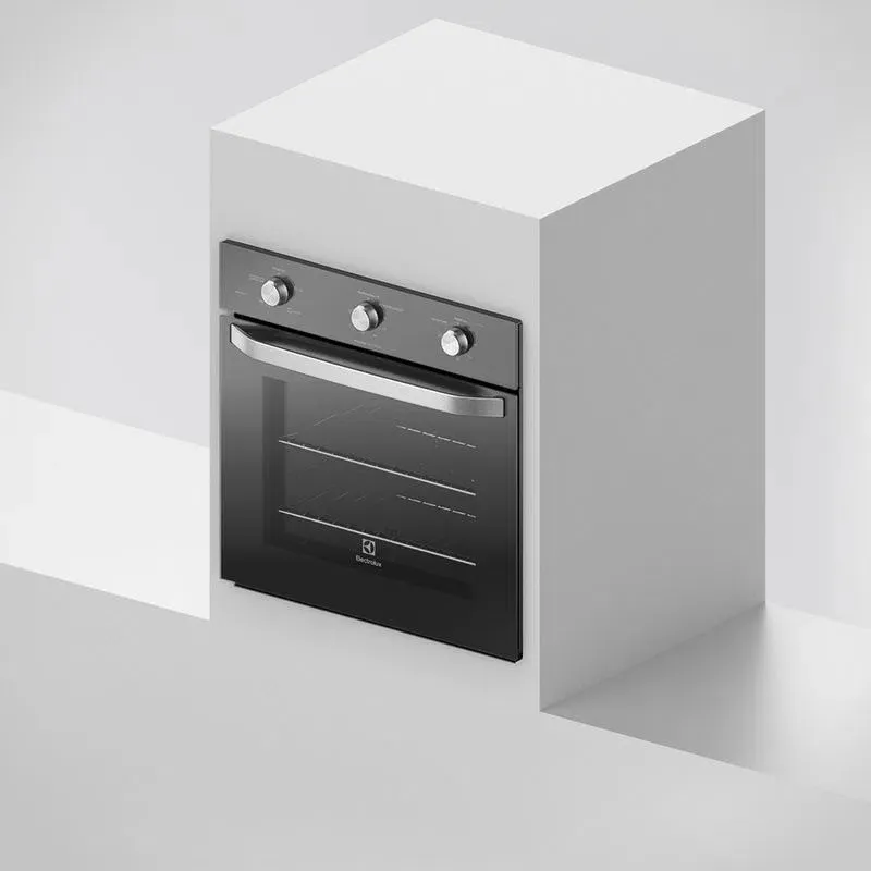 Forno de Embutir Electrolux Elétrico 59L com Timer Preto (OE60M)