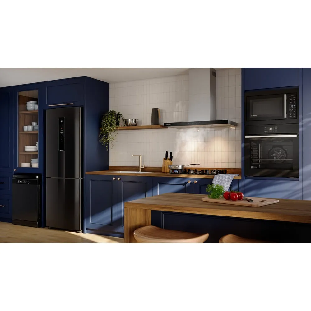 Cooktop 5 Bocas a Gás Electrolux Mesa Vidro Experience ChamaPrecisa, Multi Chama e Grade de Ferro Fundido (KE5GC)