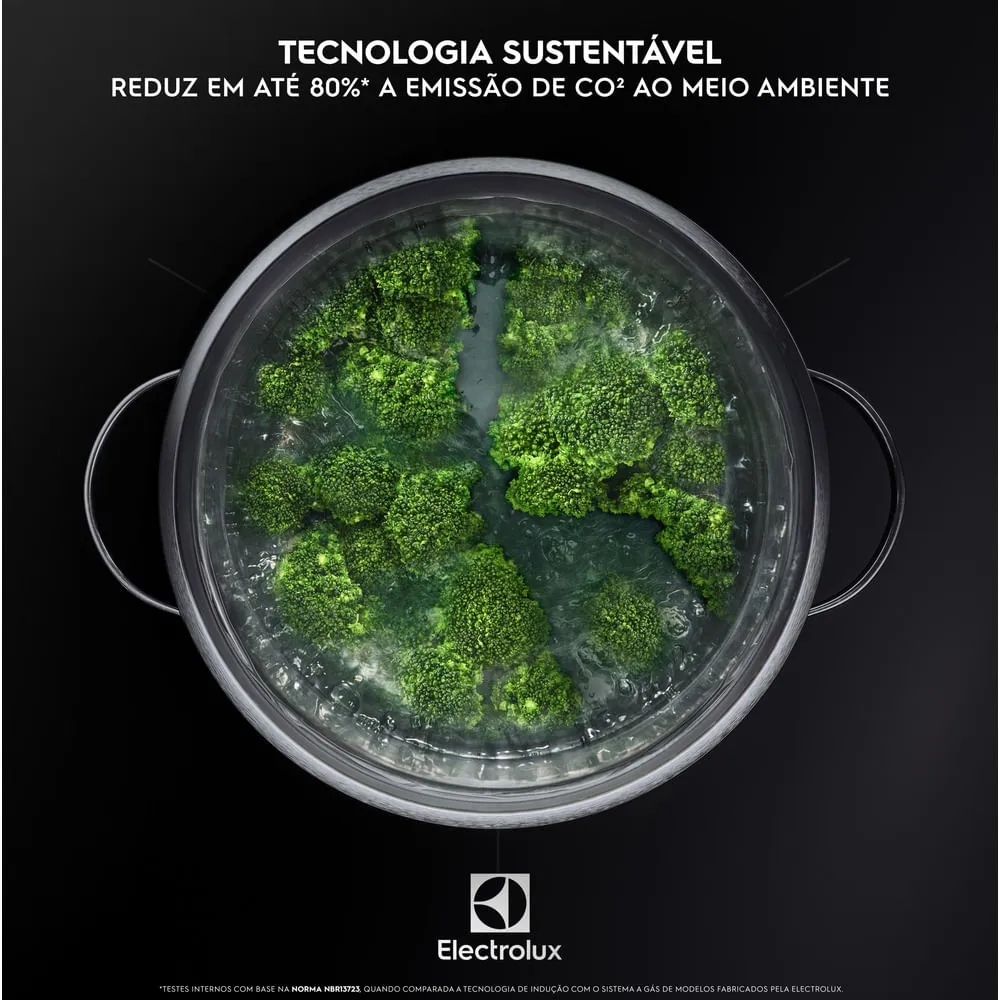 Cooktop 4 Bocas de Indução Electrolux Efficient (IE4TW)