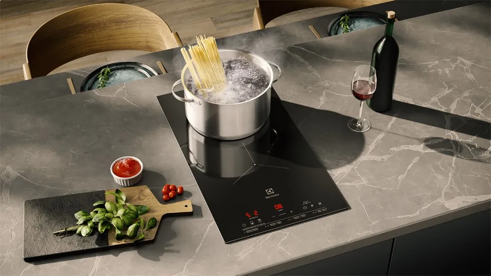Cooktop 2 Bocas de Indução Electrolux Efficient 2 em 1 com Powerboost (IE3LP)