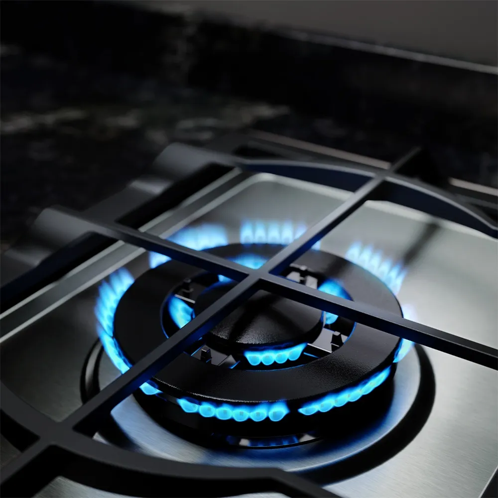 Cooktop 5 Bocas Electrolux à Gás Experience Inox Semi Profissional (KE9DX)
