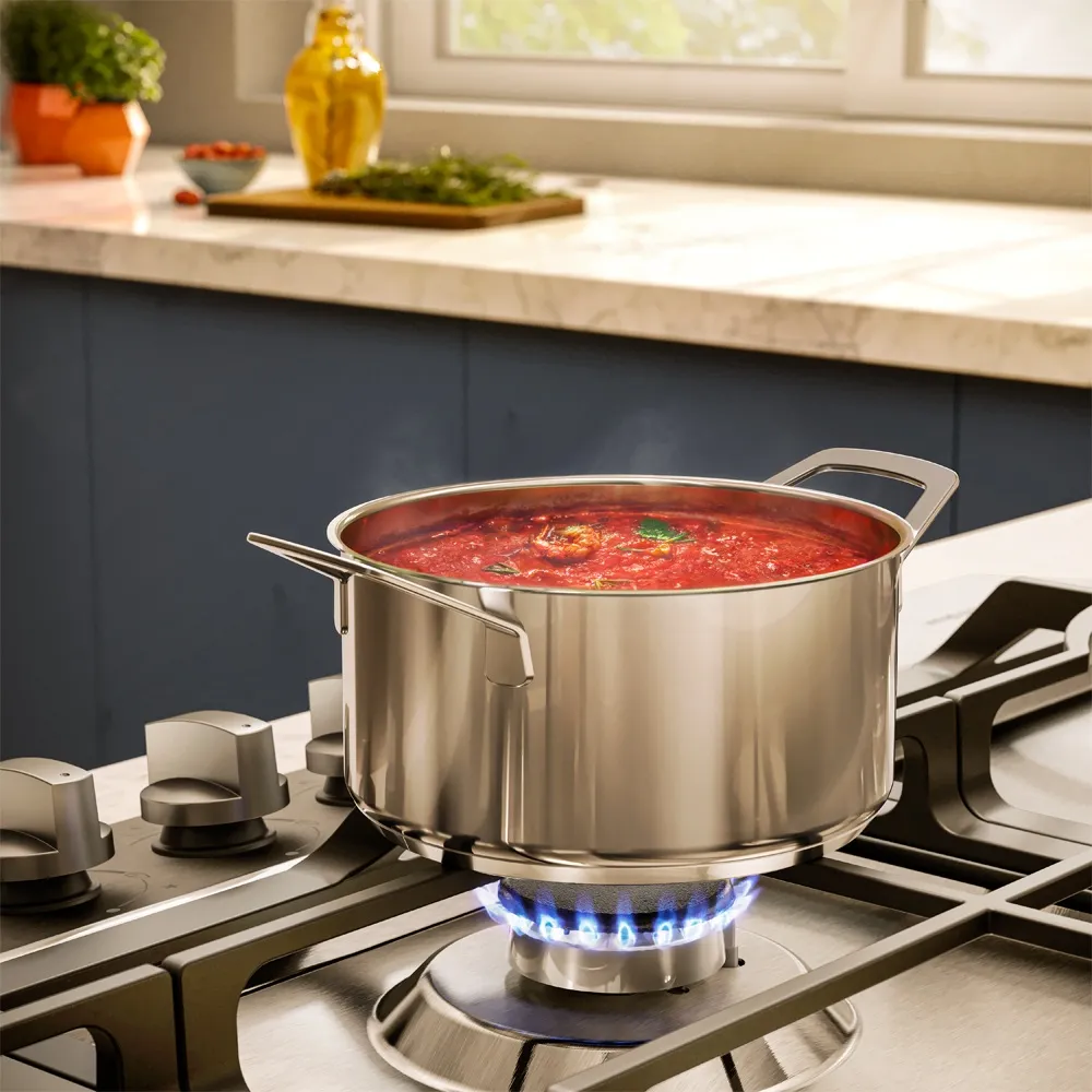 Cooktop 5 Bocas Electrolux à Gás Experience Inox Semi Profissional (KE9DX)