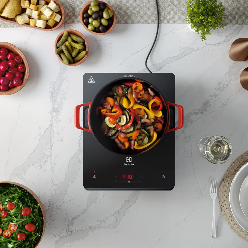 Cooktop 1 Boca de Indução Electrolux Portátil com Timer (IE3TP)