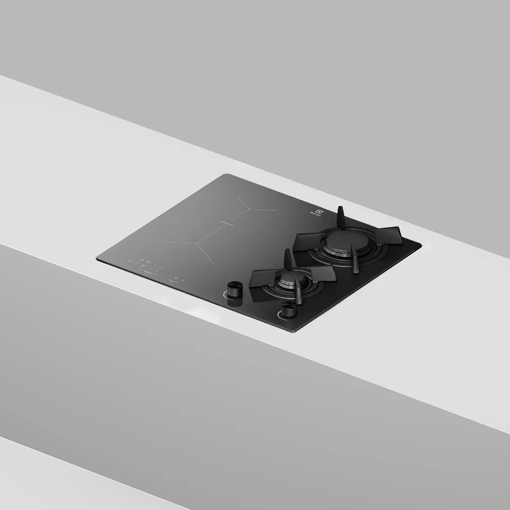 Cooktop 4 Bocas de Indução e a Gás Electrolux Híbrido 2 de Indução e 2 a Gás (IE62H)