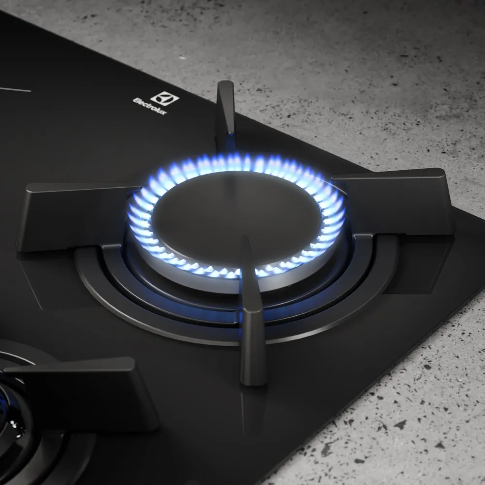 Cooktop 4 Bocas de Indução e a Gás Electrolux Híbrido 2 de Indução e 2 a Gás (IE62H)