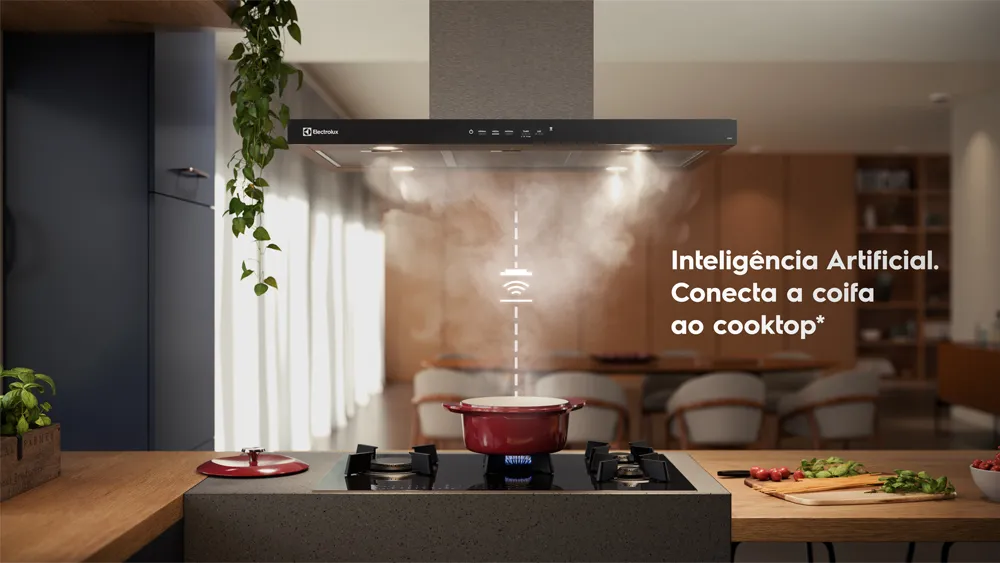 Cooktop 4 Bocas Gás Electrolux Expert Mesa de Vidro, Painel Touch e Timer Digital (KE4GF)