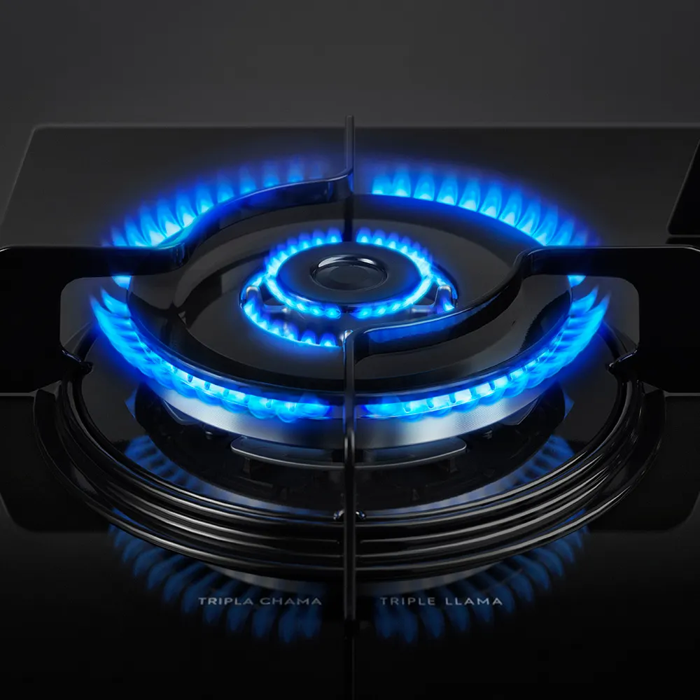 Cooktop 5 Bocas Electrolux a Gás com Tripla Chama (KE5TD)