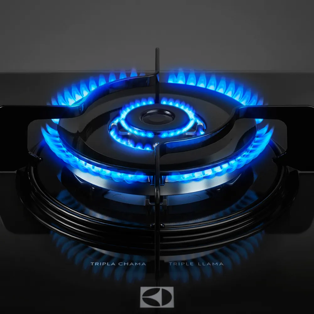 Cooktop 5 Bocas Electrolux a Gás com Tripla Chama (KE5TP)