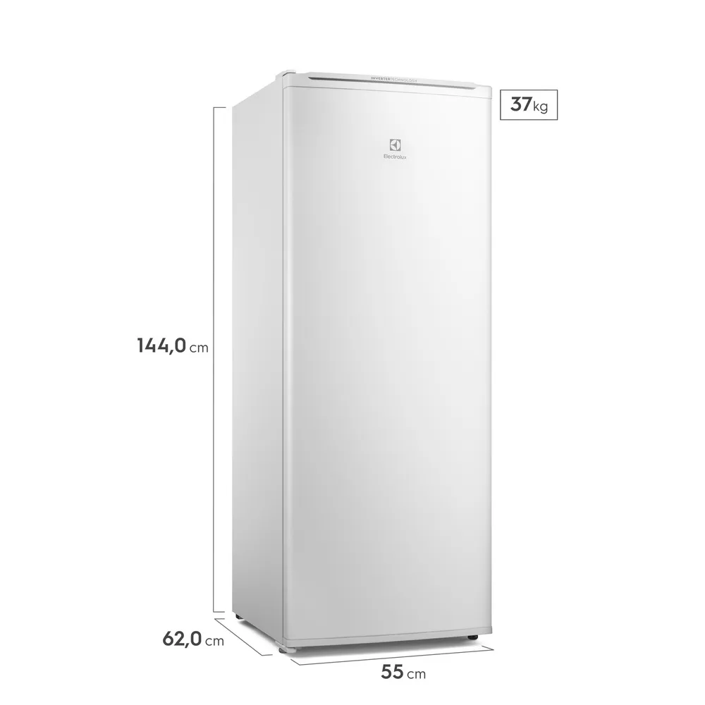 Freezer Vertical Electrolux Efficient 212L SmartBivolt Inverter (FEI23T)