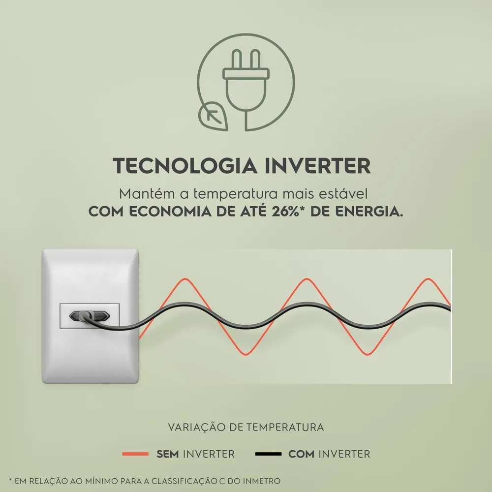 Freezer Vertical Electrolux Efficient 212L SmartBivolt Inverter (FEI23T)