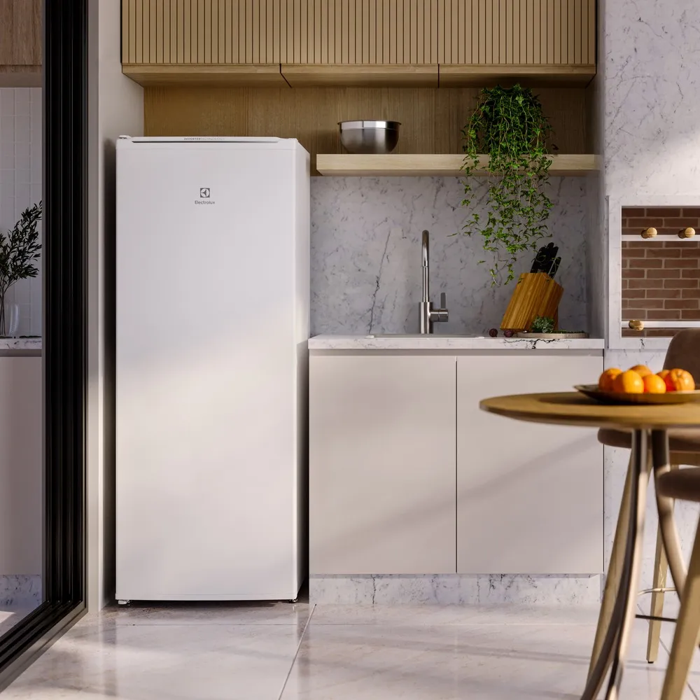 Freezer Vertical Electrolux Efficient 212L SmartBivolt Inverter (FEI23T)