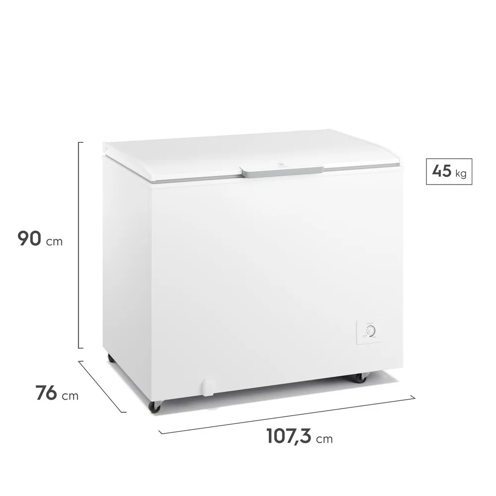 Freezer Horizontal Electrolux 315L SmartBivolt (HI330T)