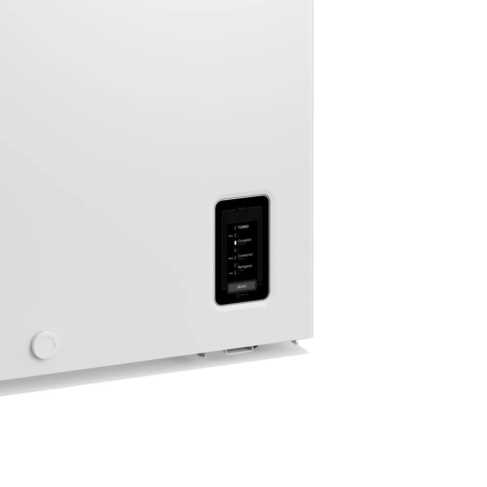 Freezer Horizontal Electrolux 197L Inverter Bivolt Uma Porta Branco (HB200)