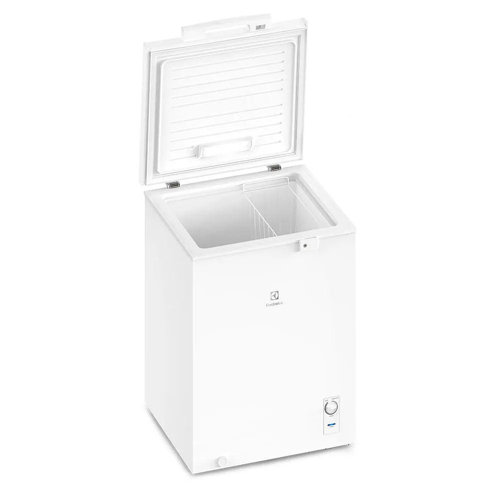Freezer Horizontal Electrolux Cycle Defrost 143L com função Turbo Freezer Uma Porta (HE150)
