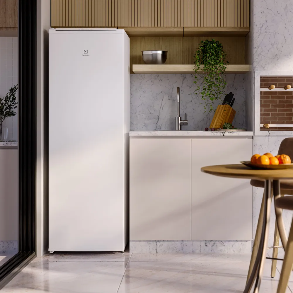 Freezer Vertical Electrolux Cycle Defrost 249L Inverter Uma Porta (FEI27)