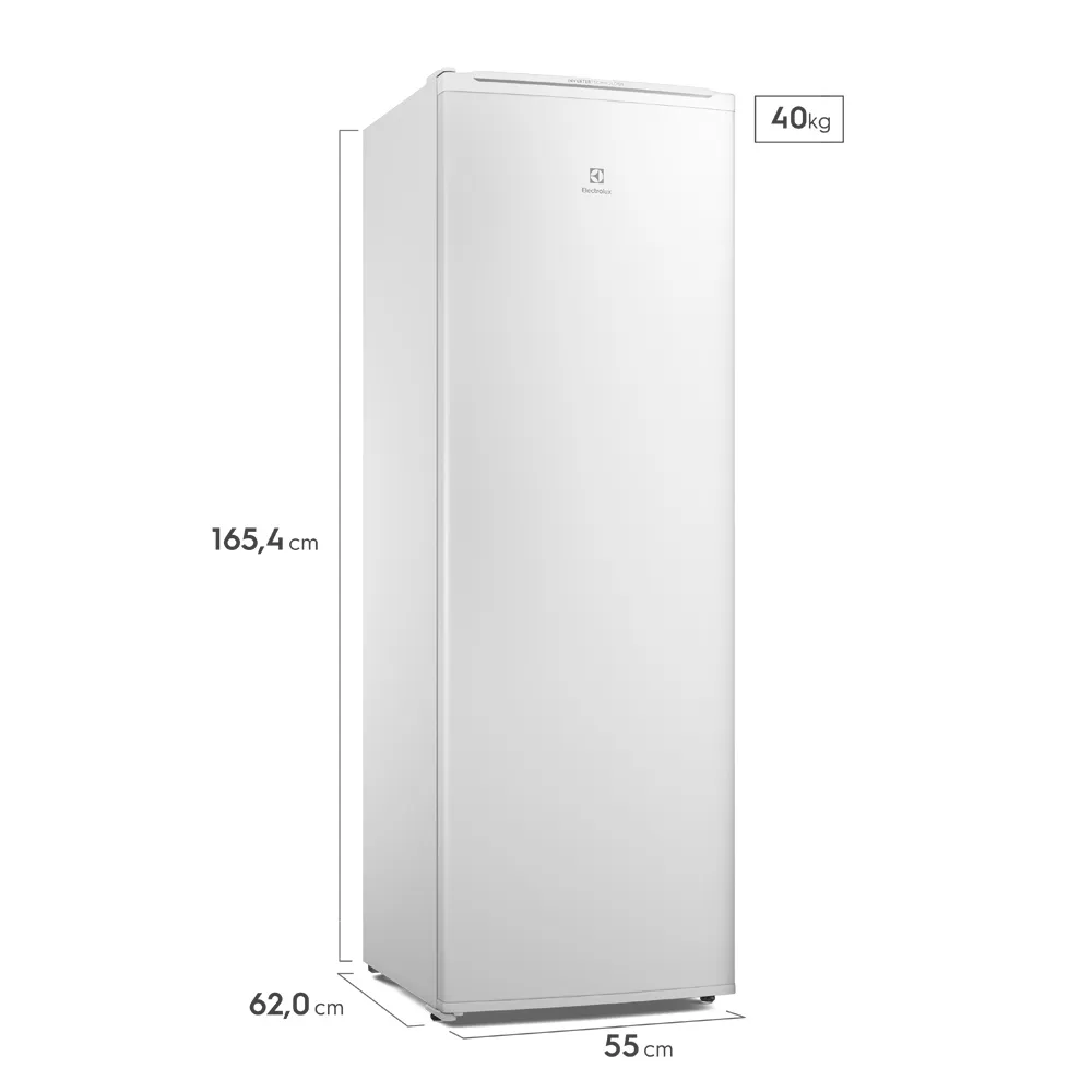 Freezer Vertical Electrolux Cycle Defrost 249L Inverter Uma Porta (FEI27)