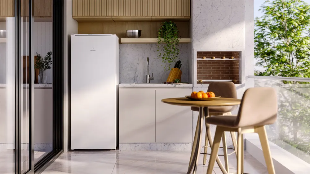 Freezer Vertical Electrolux Cycle Defrost 212L Inverter Uma Porta (FEI23)