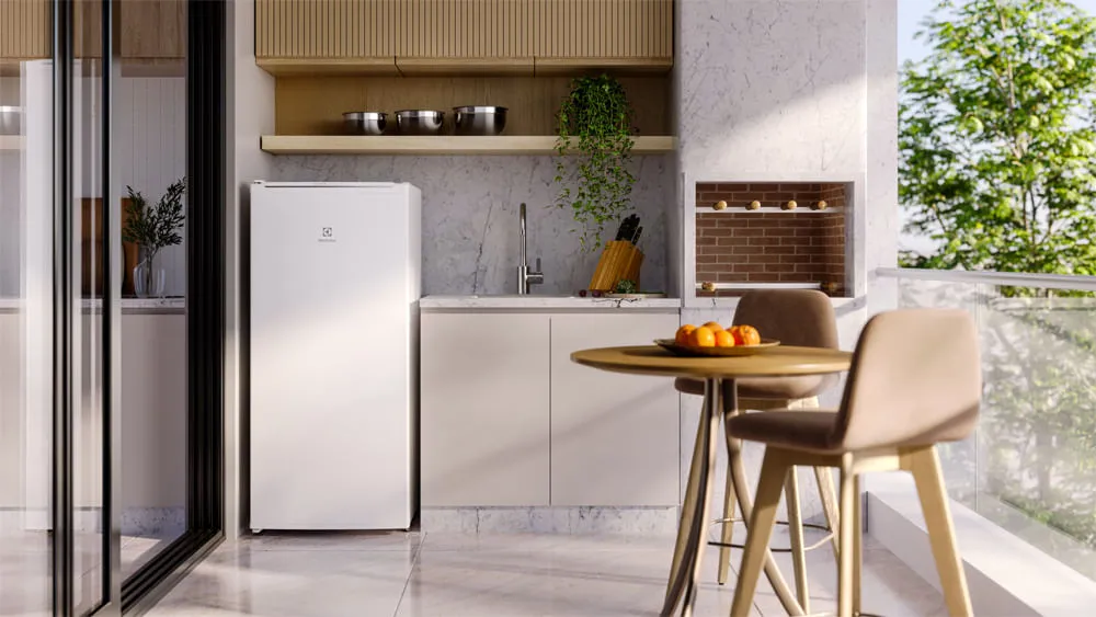 Freezer Vertical Electrolux Cycle Defrost 175L Inverter Uma Porta (FEI19)