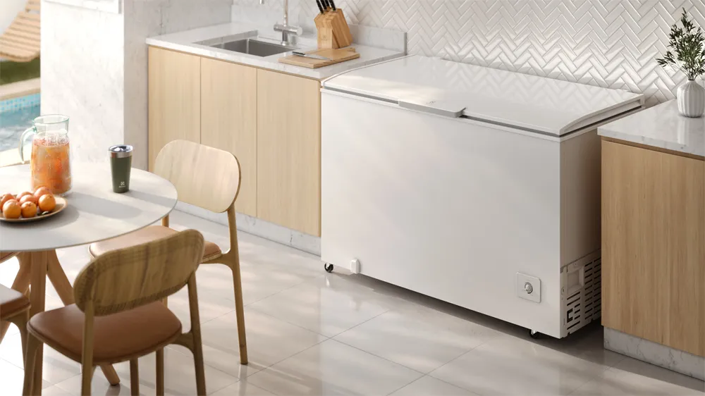 Freezer Horizontal Electrolux Cycle Defrost 400L Inverter Uma Porta (HI440)