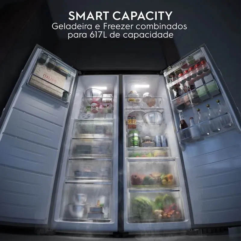 Freezer Vertical Electrolux 273L Experience com Inverter Twins cor Inox (FTI4S)