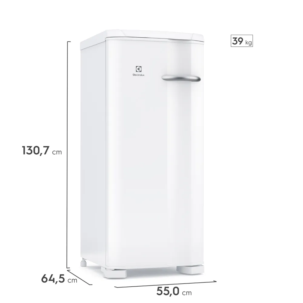 Freezer Vertical Electrolux Cycle Defrost 162L Uma Porta (FE19)