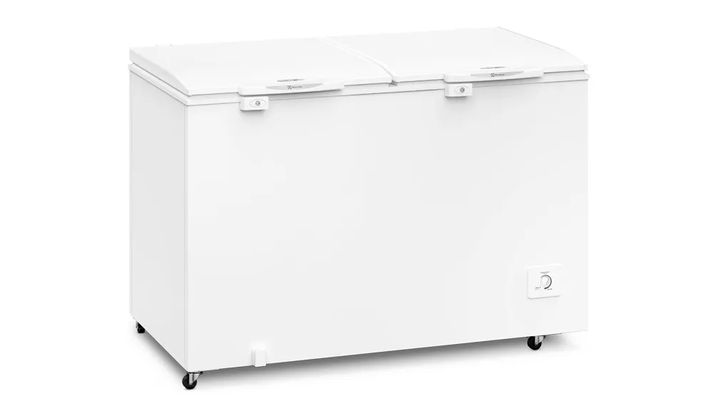 Freezer Horizontal Electrolux Cycle Defrost 400L com função Turbo Freezer Duas Portas (H440)