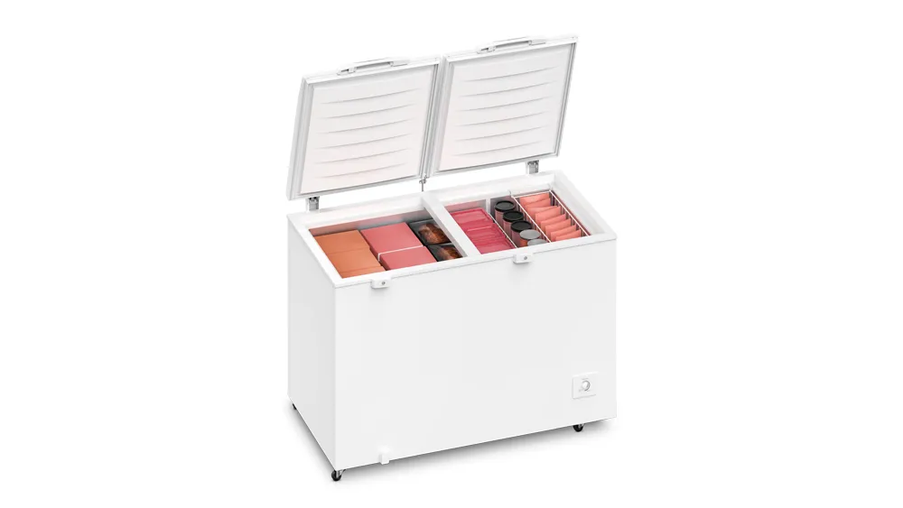 Freezer Horizontal Electrolux Cycle Defrost 400L com função Turbo Freezer Duas Portas (H440)