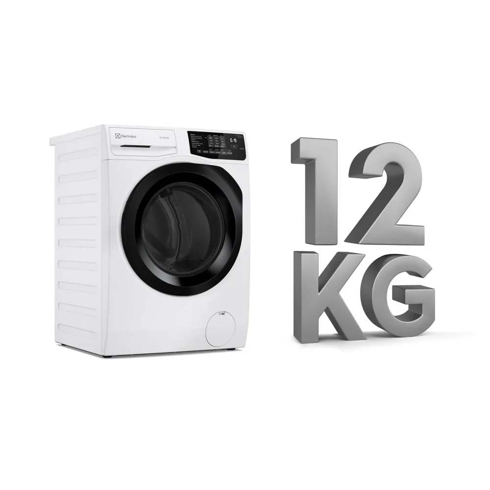 Lava e Seca Electrolux 12/7kg Branca Inverter com Água Quente e Lavagem Inteligente (LSB12)