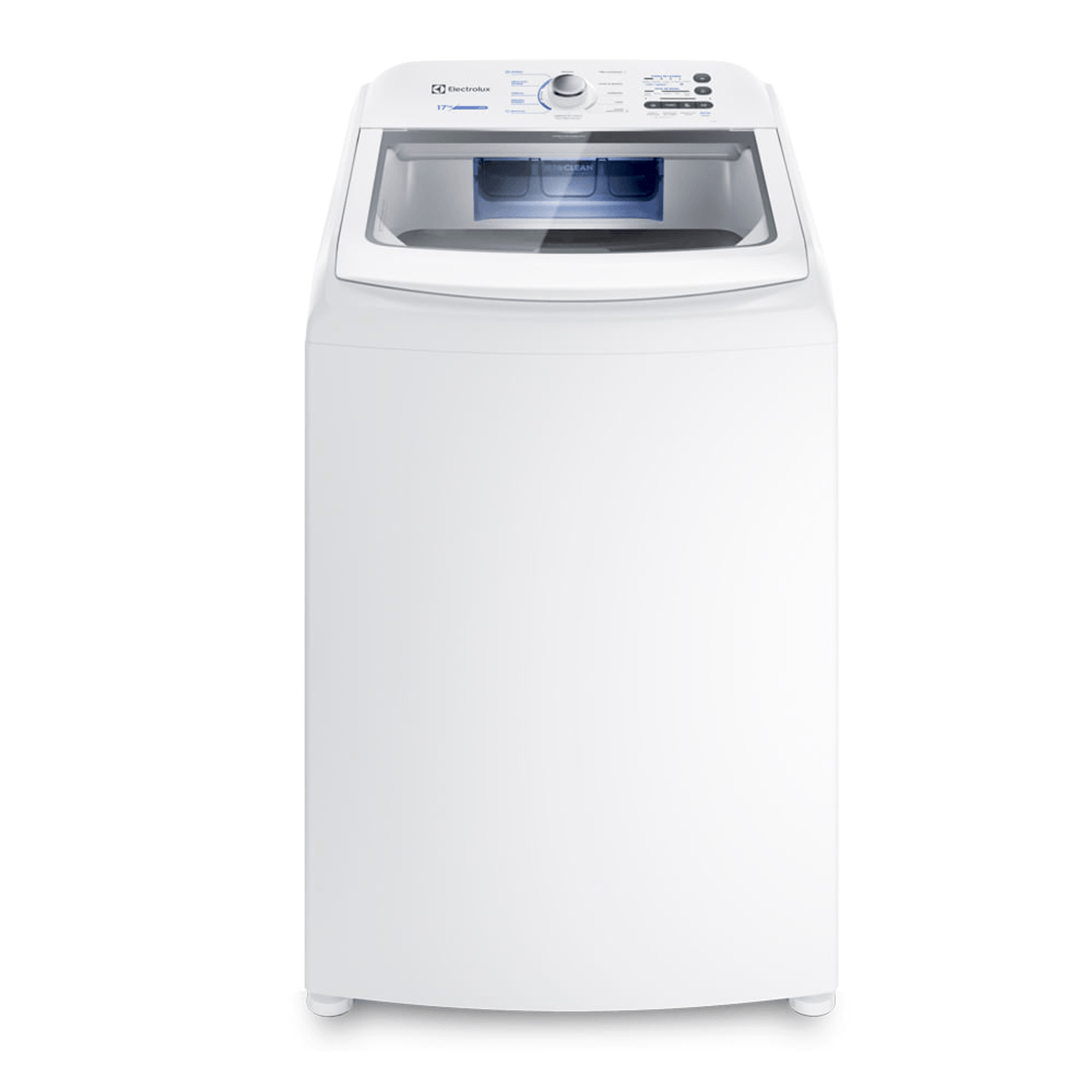 Máquina de Lavar Electrolux 17kg Branca Essential Care com Cesto Inox e Jet&Clean (LED17)