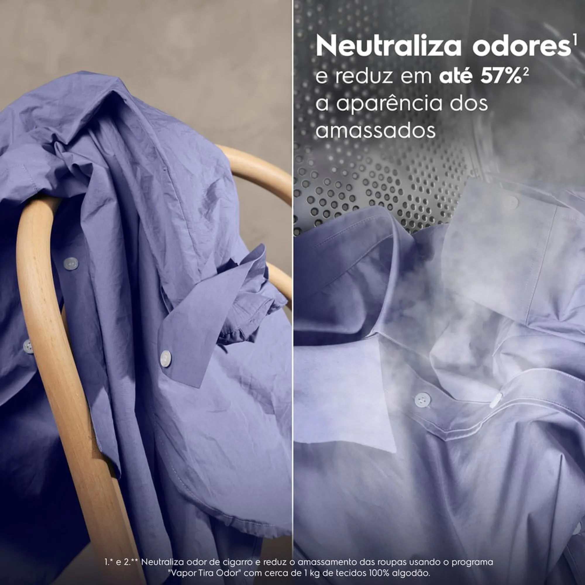 Máquina de Lavar Frontal Electrolux 12kg Branca Inverter com Água Quente e Lavagem Inteligente (LFB12)