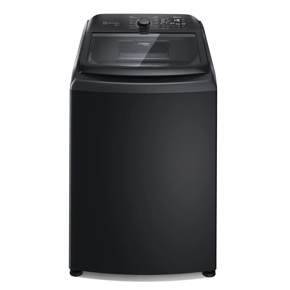 Máquina de Lavar Electrolux 18Kg Preta Expert Tripla Filtragem e Jatos Poderosos (LEB18)