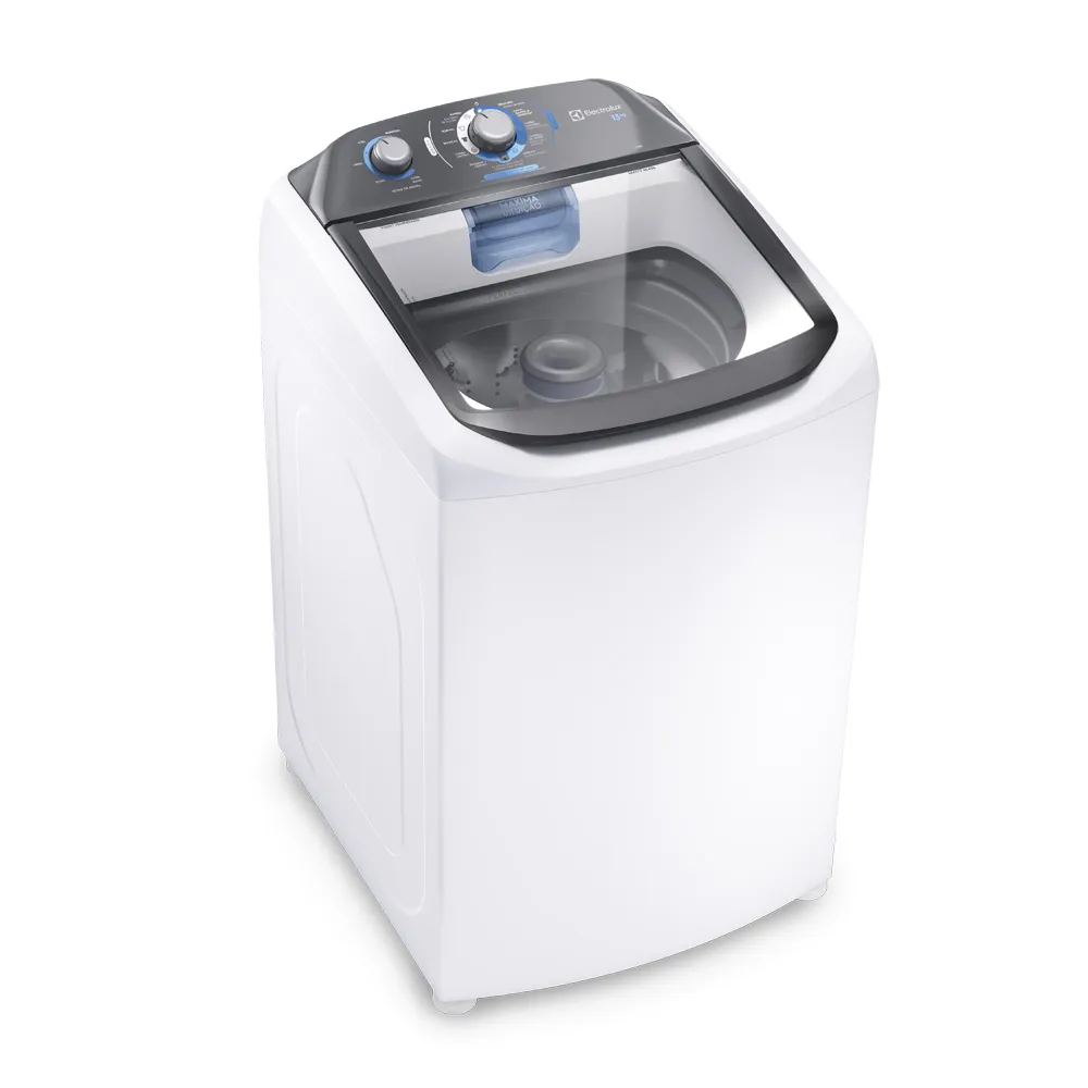 Máquina de Lavar Electrolux 13kg Branca Efficient Duplo Dispenser, Cesto Inox e Máxima Diluição (LDA13)