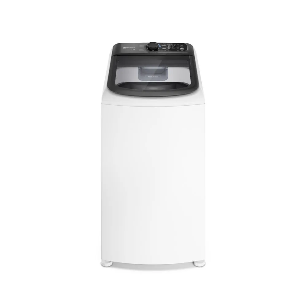 Máquina de Lavar Electrolux Efficient 11kg Branca Compacta, Econômica e Pré-diluição (LET11)