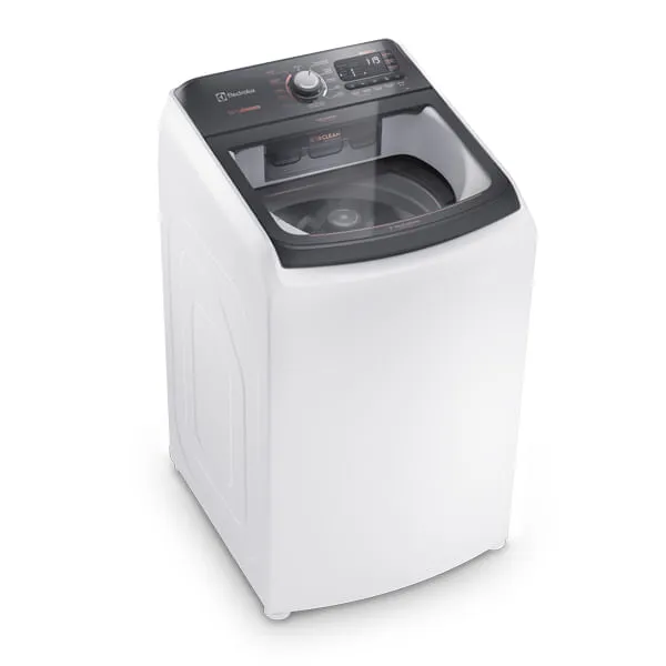 Máquina de Lavar Electrolux 14kg Branca Premium Care com Cesto Inox e Jet&clean (LEC14)
