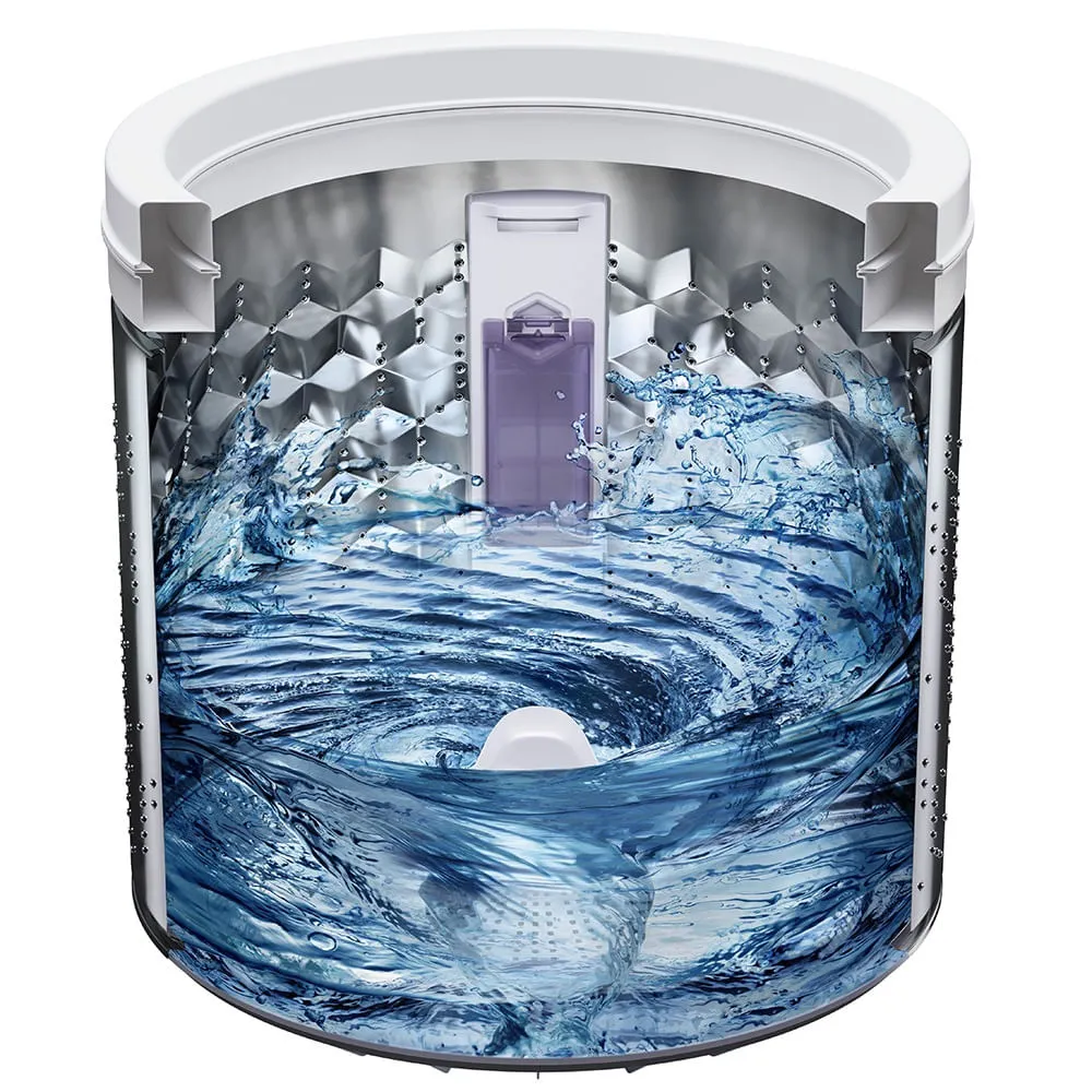 Máquina de Lavar Electrolux 14Kg Branca Premium Care com Cesto Inox e Sem Agitador (LPR14)