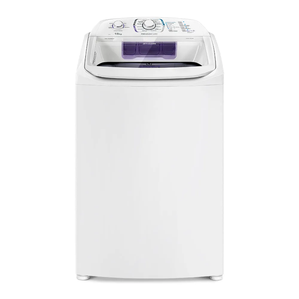 Máquina de Lavar Electrolux 16Kg Branca Premium Care Silenciosa com Cesto inox (LPR16)