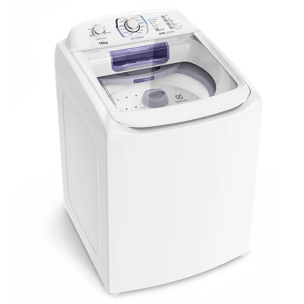Máquina de Lavar Electrolux 16kg Branca Turbo Economia Silenciosa com Jet&Clean (LAC16)