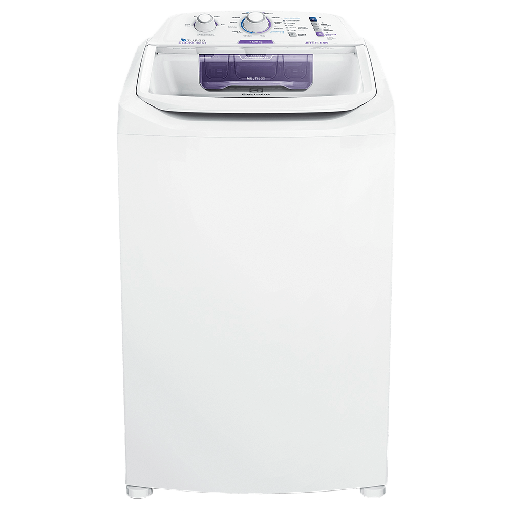 Máquina de Lavar Electrolux 10,5kg Branca Turbo Economia com Jet&Clean e Filtro Fiapos (LAC11)