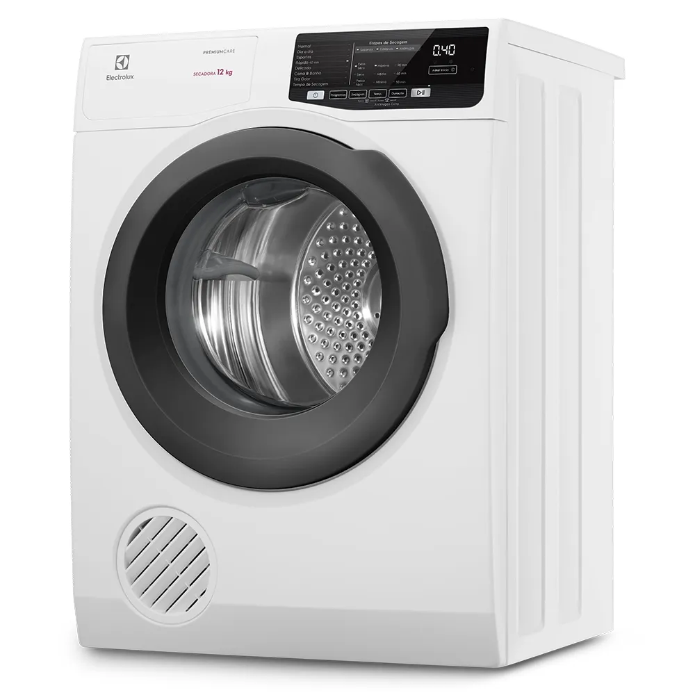 Secadora de Roupas Electrolux 12Kg Branca Premium Care com Autosense (SFP12)