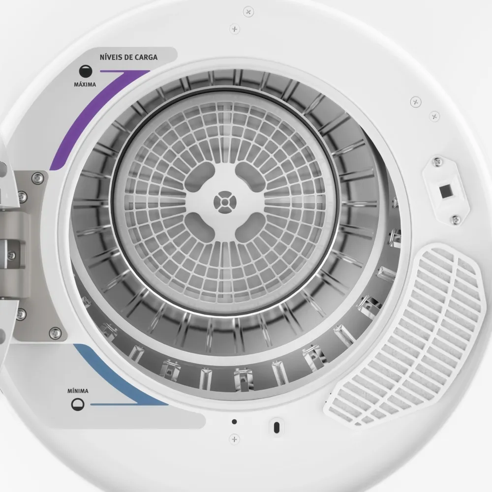 Secadora de Roupas de Parede e Piso Electrolux 10,5Kg Branca Essential Care Compacta Turbo (SVP11)