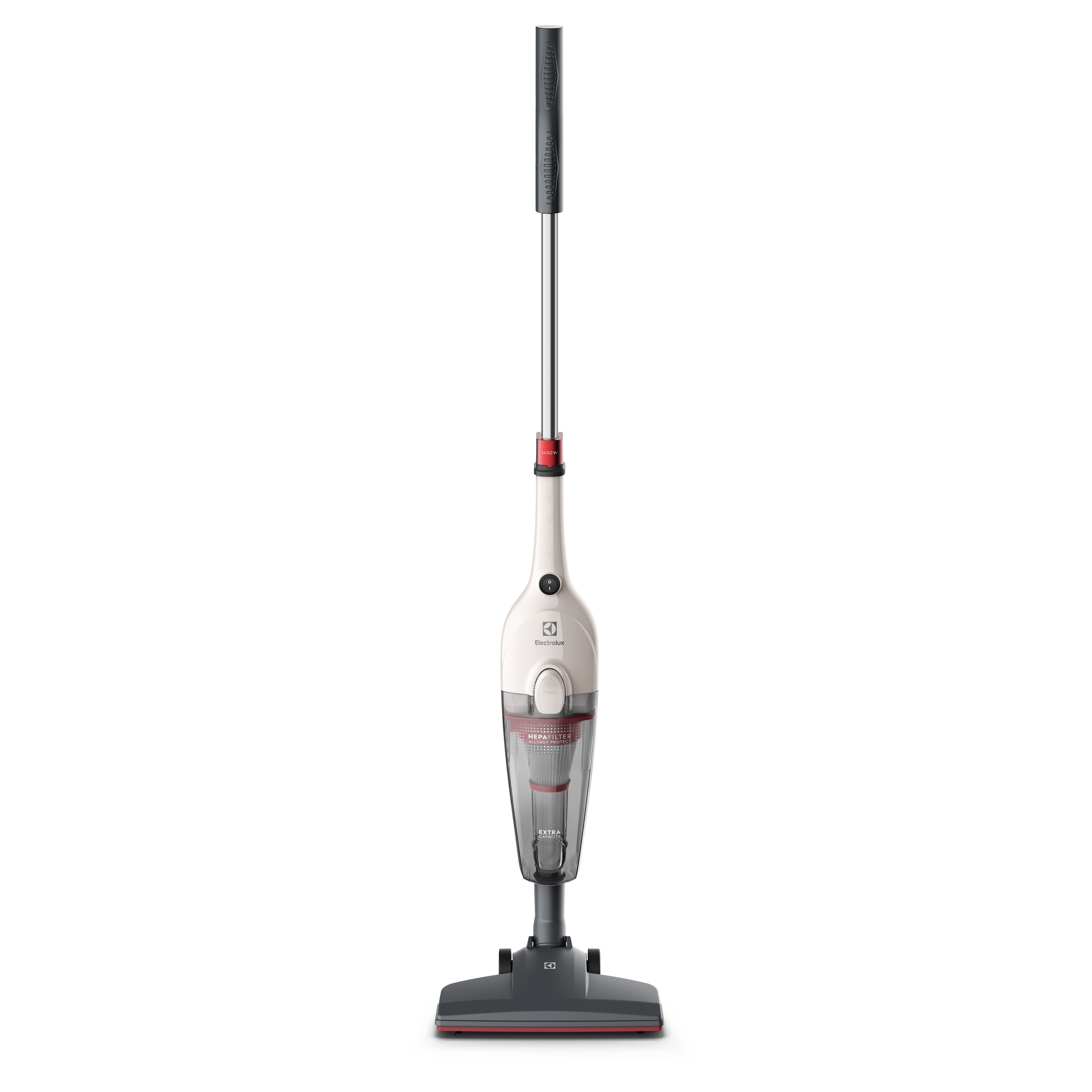 Aspirador de Pó Vertical com Fio Electrolux 1450W 2 em 1 Filtro HEPA Branco (STK14B)