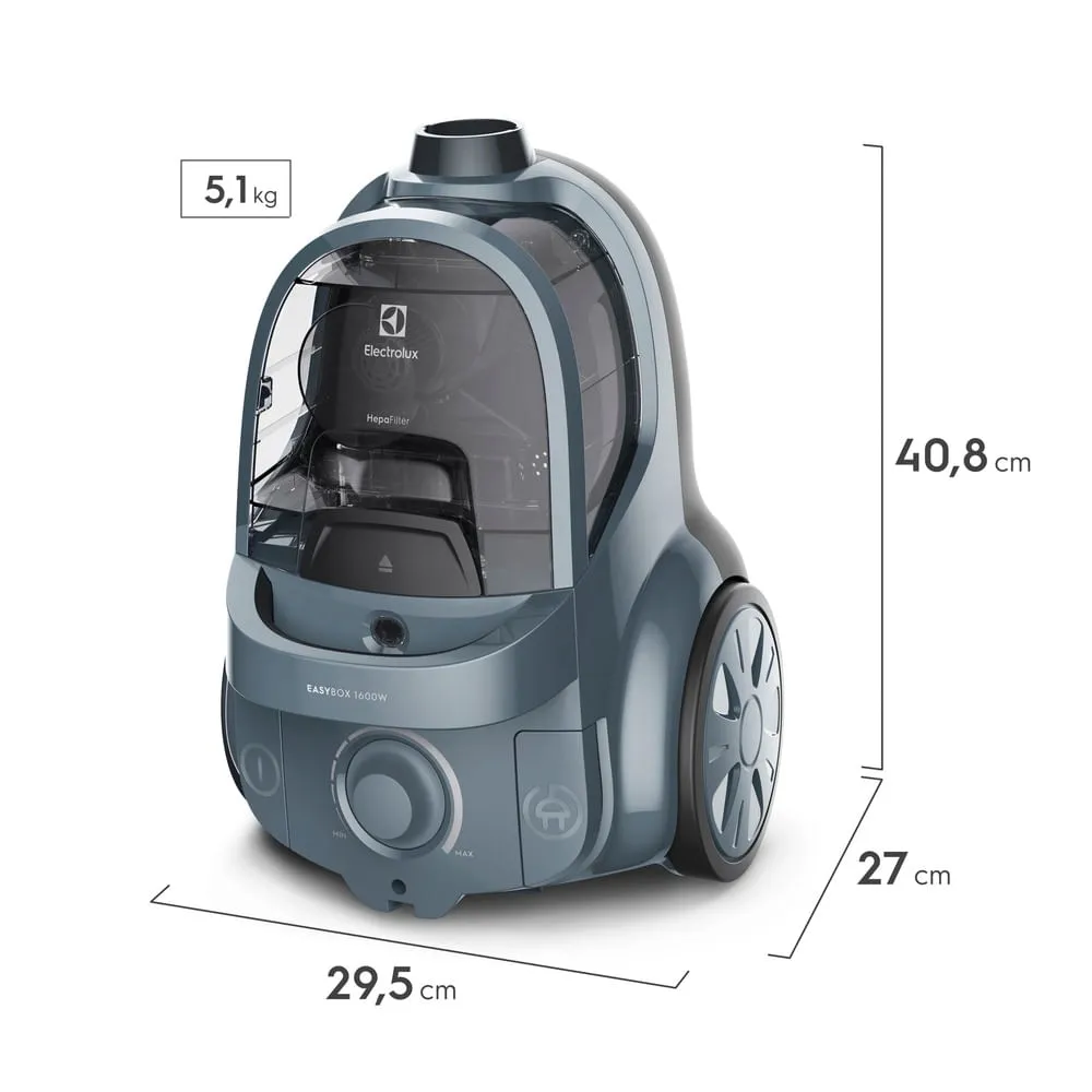 Aspirador Electrolux 1600W EasyBox com Cyclonic Power (EAS40)