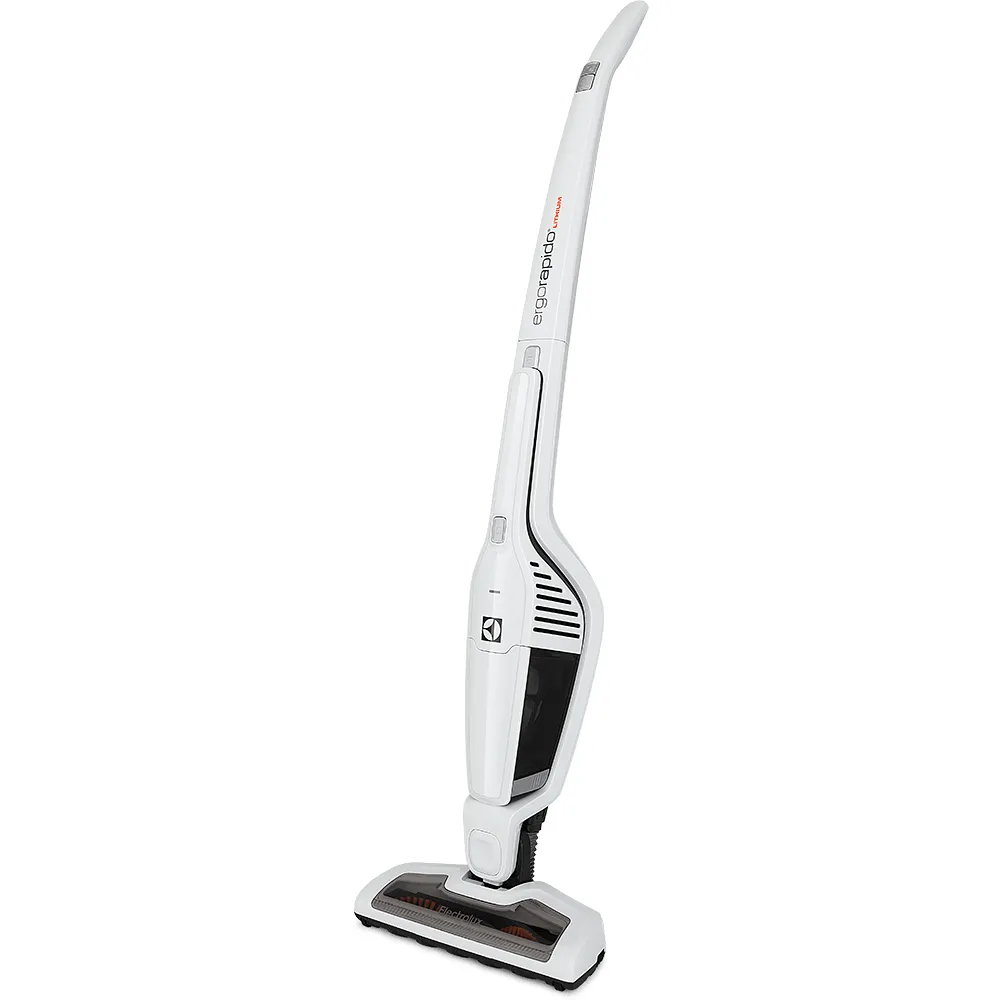 Aspirador de Pó Vertical Sem Fio Electrolux Ergorapido 2 em 1 Cyclone até 21 min Branco (ERG21)