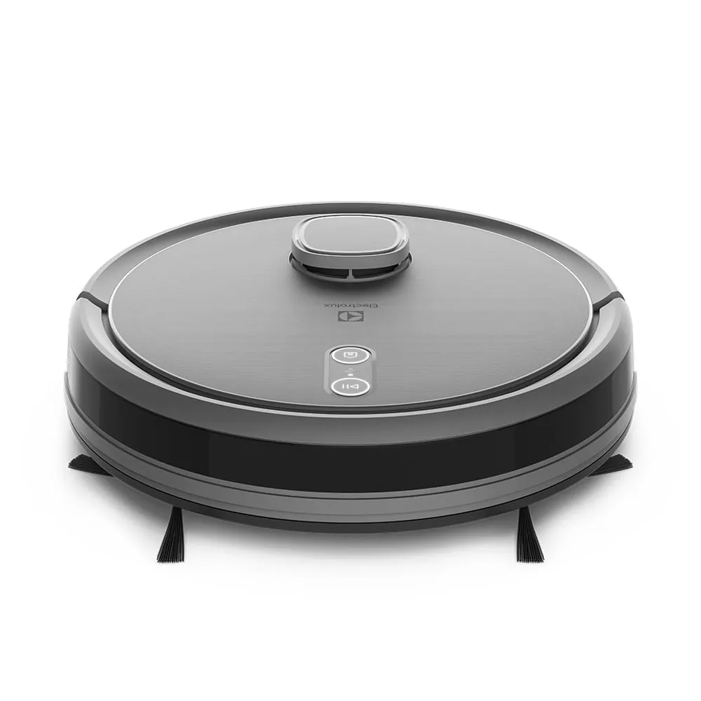 Robô Aspirador Electrolux 4 em 1 Wi-Fi Experience até 1h40 Mapeamento Cinza (ERB61)