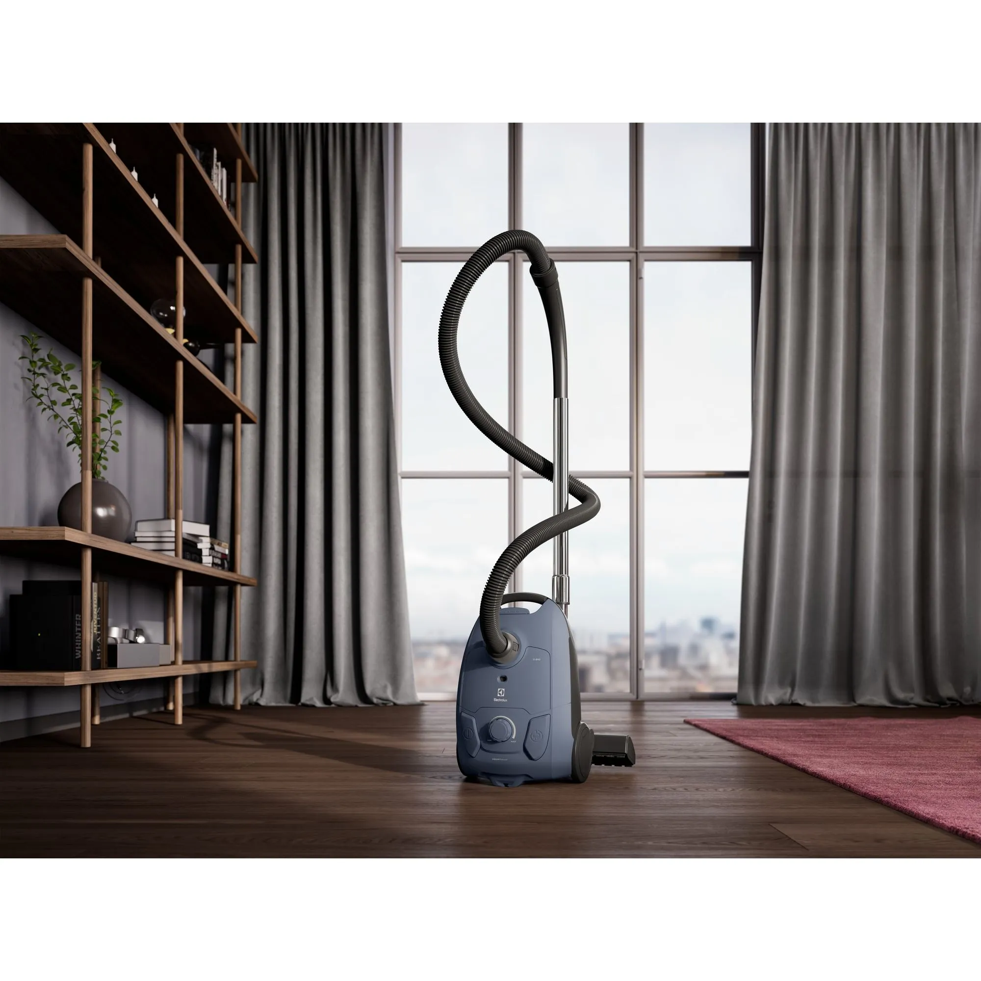 Aspirador de Pó com Saco Electrolux 1800W Compacto Experience Filtro HEPA Azul (EQP40)