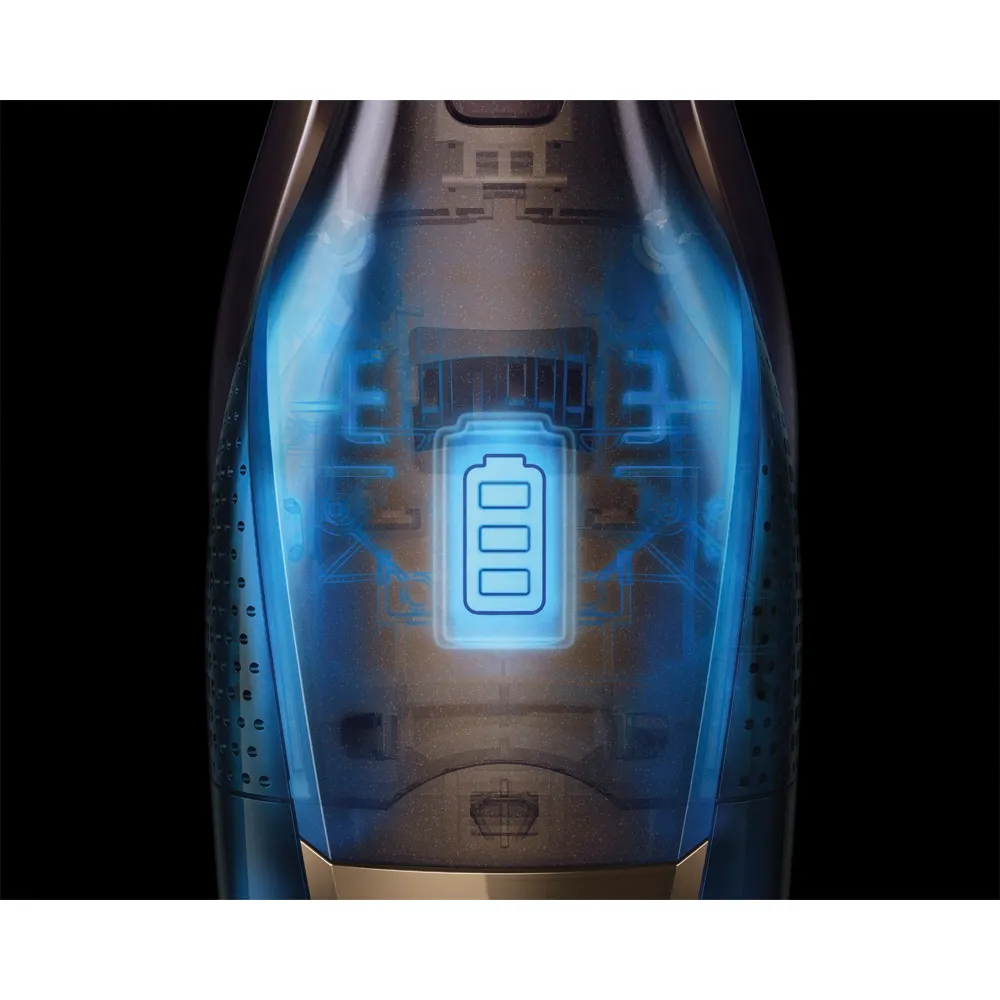 Aspirador de Pó Vertical Sem Fio Electrolux Ergorapido 2 em 1 Luz LED até 35 min Azul (ERG25N)