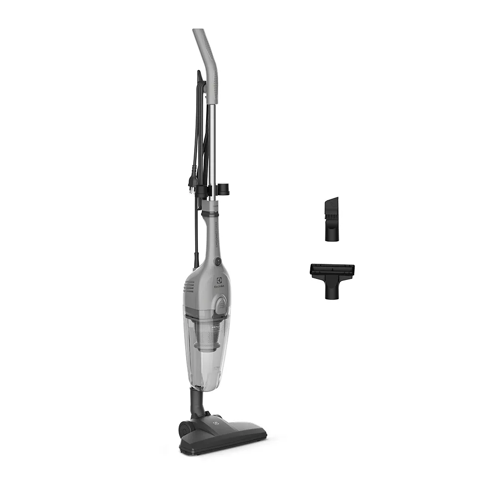 Aspirador de Pó Vertical com Fio Electrolux 1500W 2 em 1 Cyclonic Power Cinza (STK16)